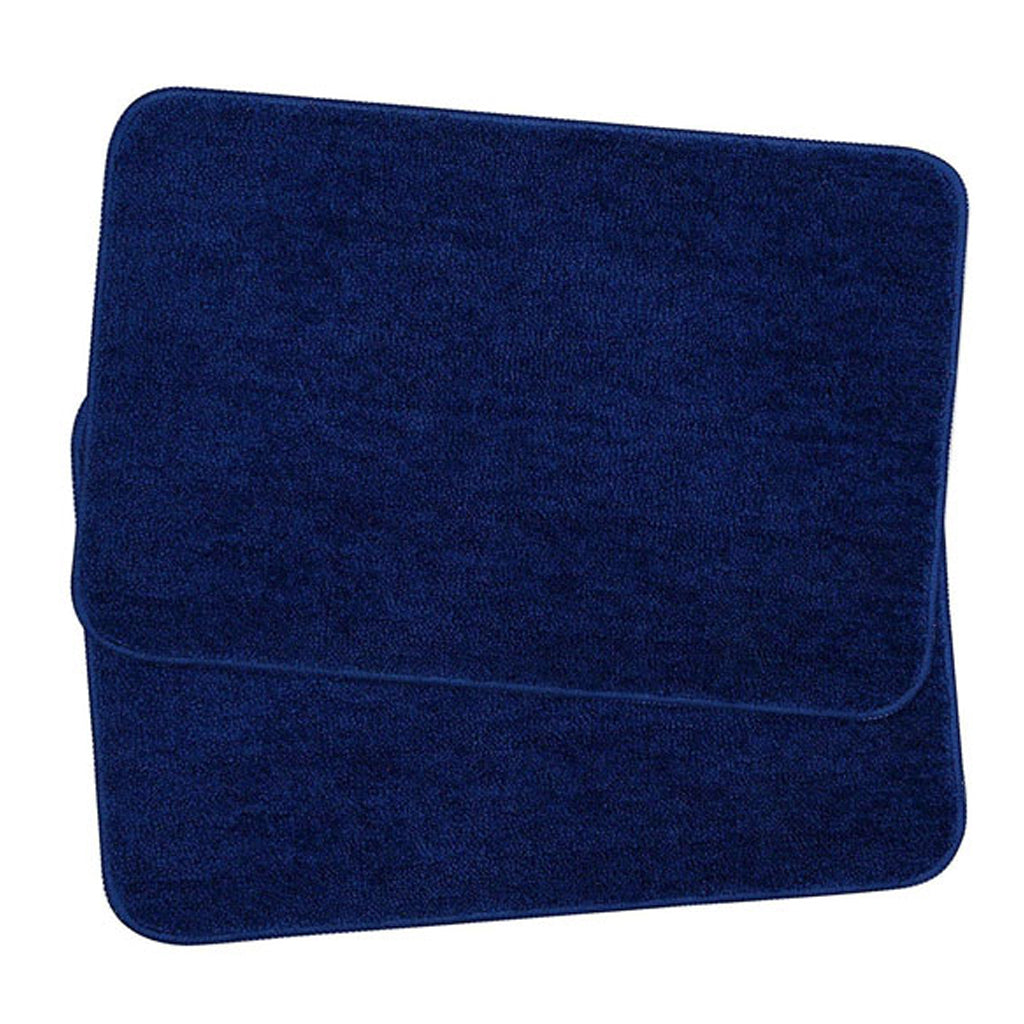 TIBÂ® Soft Microfiber Anti-Skid Bath Mat (Pack of 2, 40X60cm